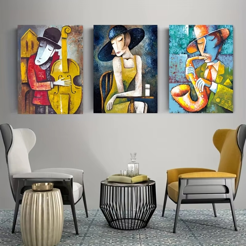Abstract Picasso Artwork Man P - Picture Of Musical Instrument ulasan dan harga
