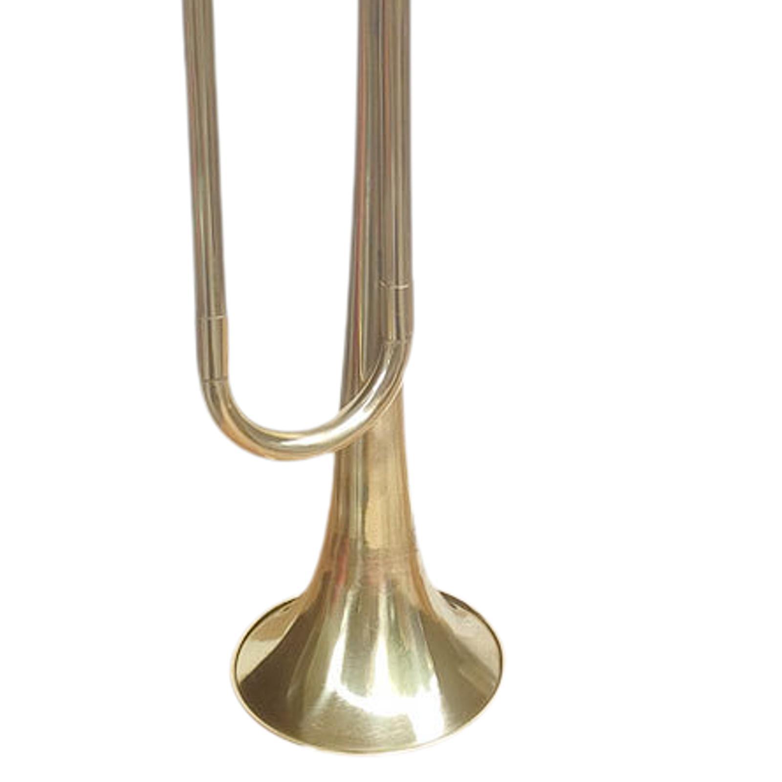 Standard Brass Bugle C Key Com - Musical Instrument Bugle ulasan dan harga