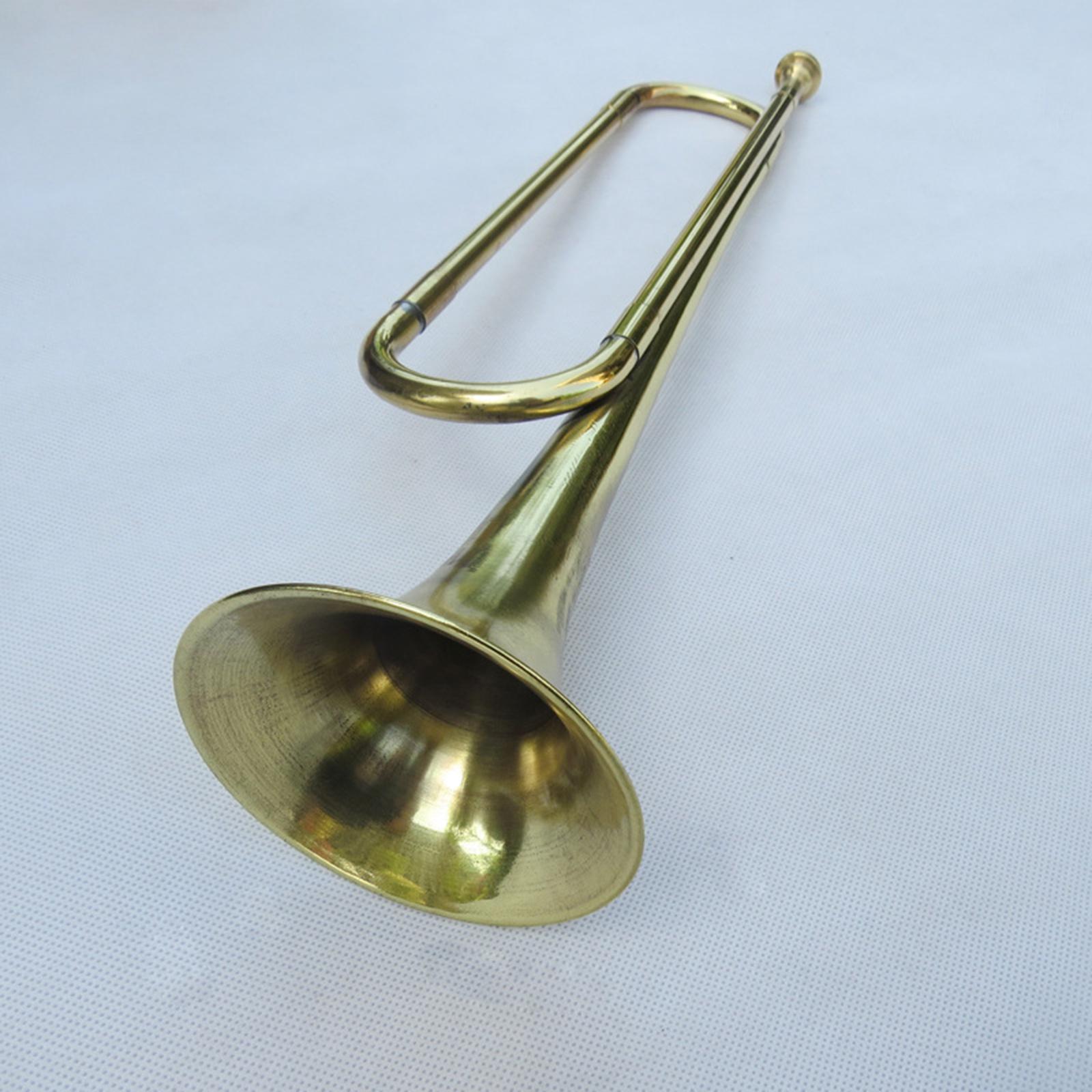 Standard Brass Bugle C Key Com - Musical Instrument Bugle ulasan dan harga