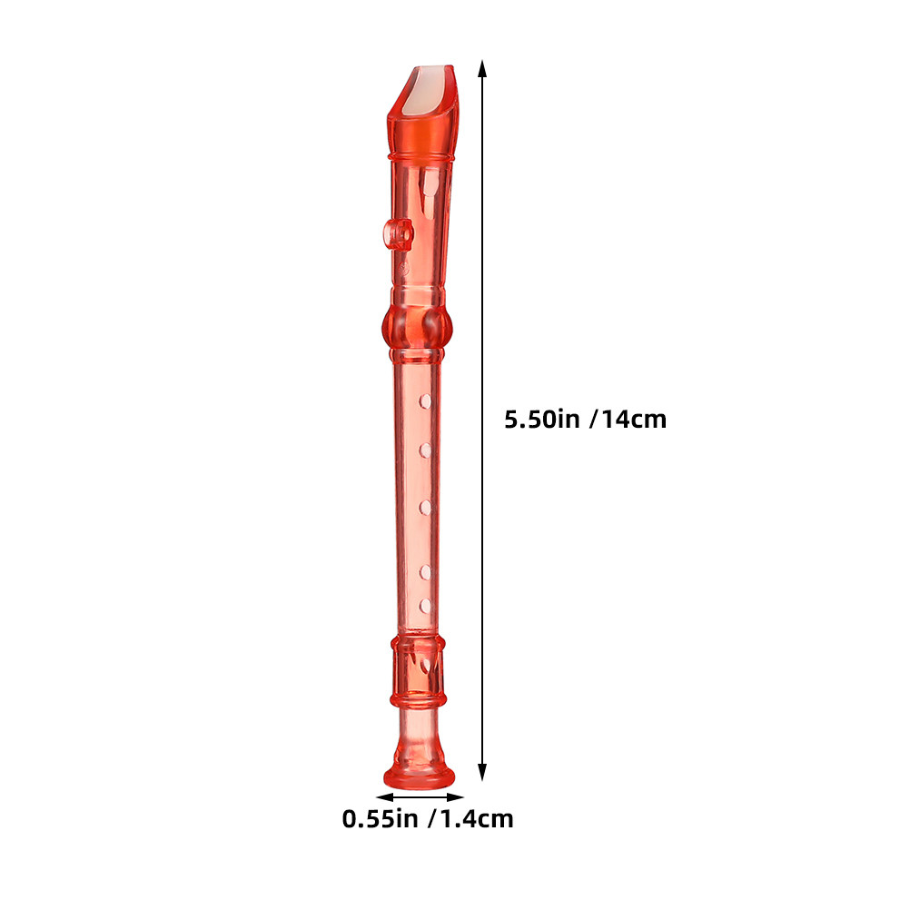10Pcs Lightweight Portable 6-H - Soprano Recorder Plastic ulasan dan harga