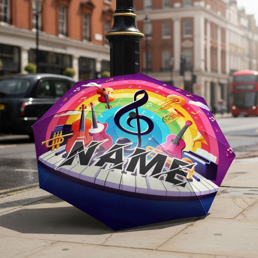 Custom Name umbrella, Music Th - Musical Instrument And Names ulasan dan harga